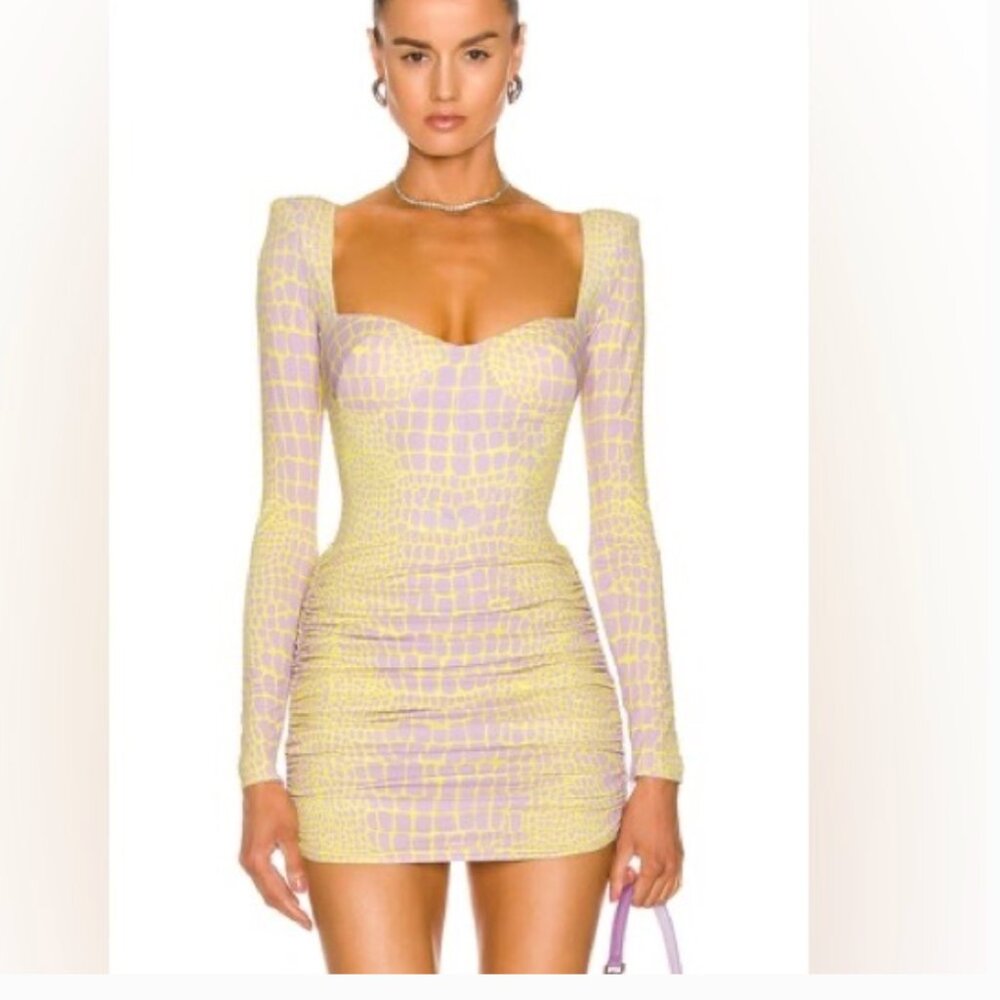 Alex Perry Reese Sweetheart Mini Skirt